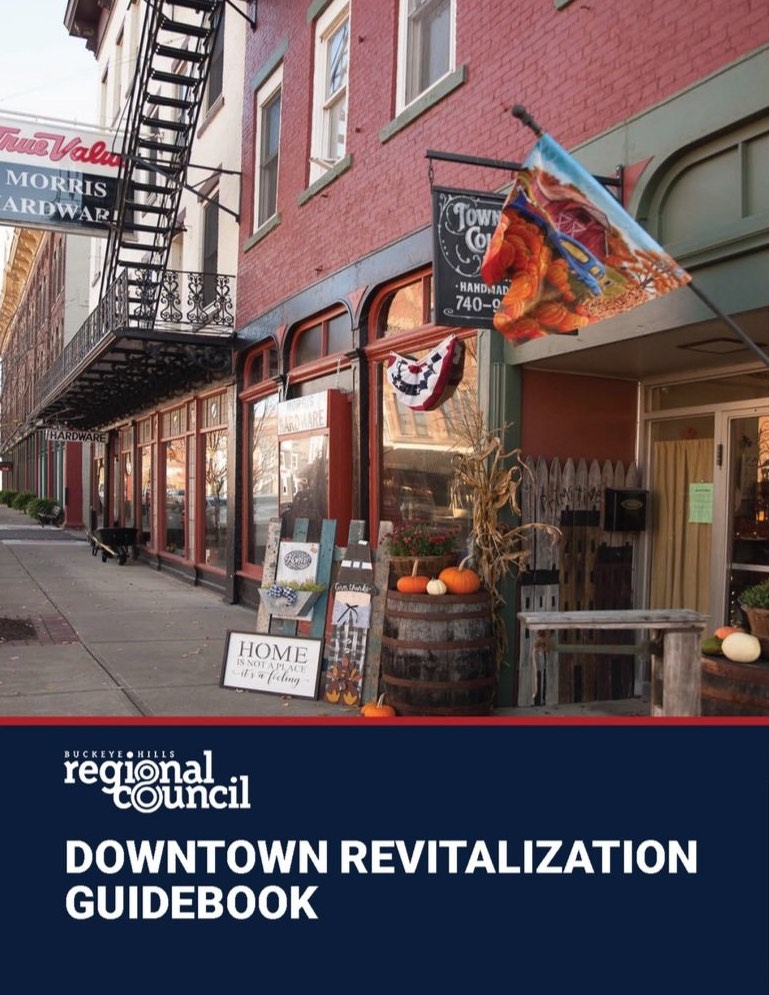 Cover of BHRC's Downtown Revitalization Guidebook