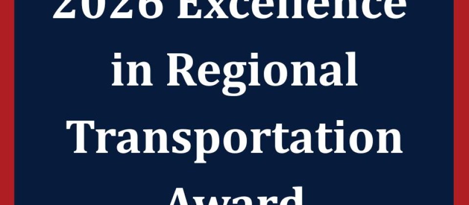 2026 Excellence in Regional Transportation Award