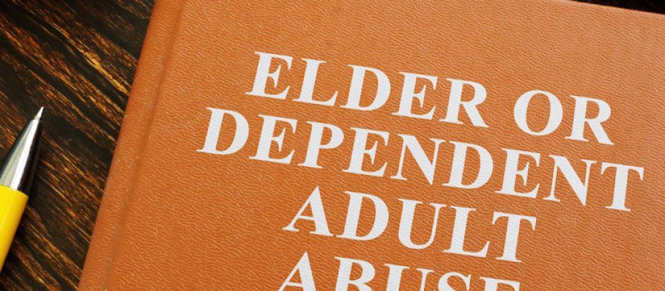 The picture of the book cover "Elder or Dependent Adult Abuse"