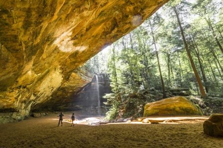 Ash cave, Hocking hills Ohio