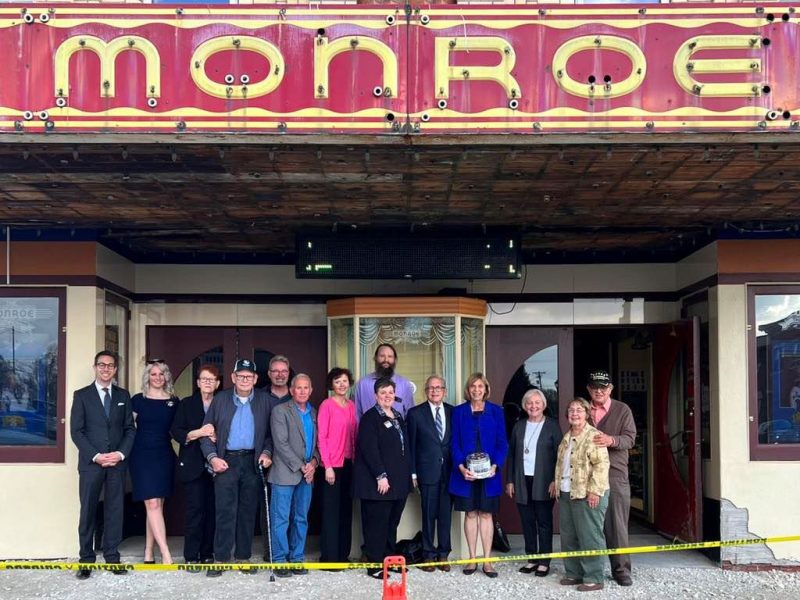Ohio leadership at Monroe theater project